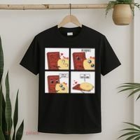 Funny Cute Couple Journey Choco And Pancake Romantic Lover T-Shirt thumb 2