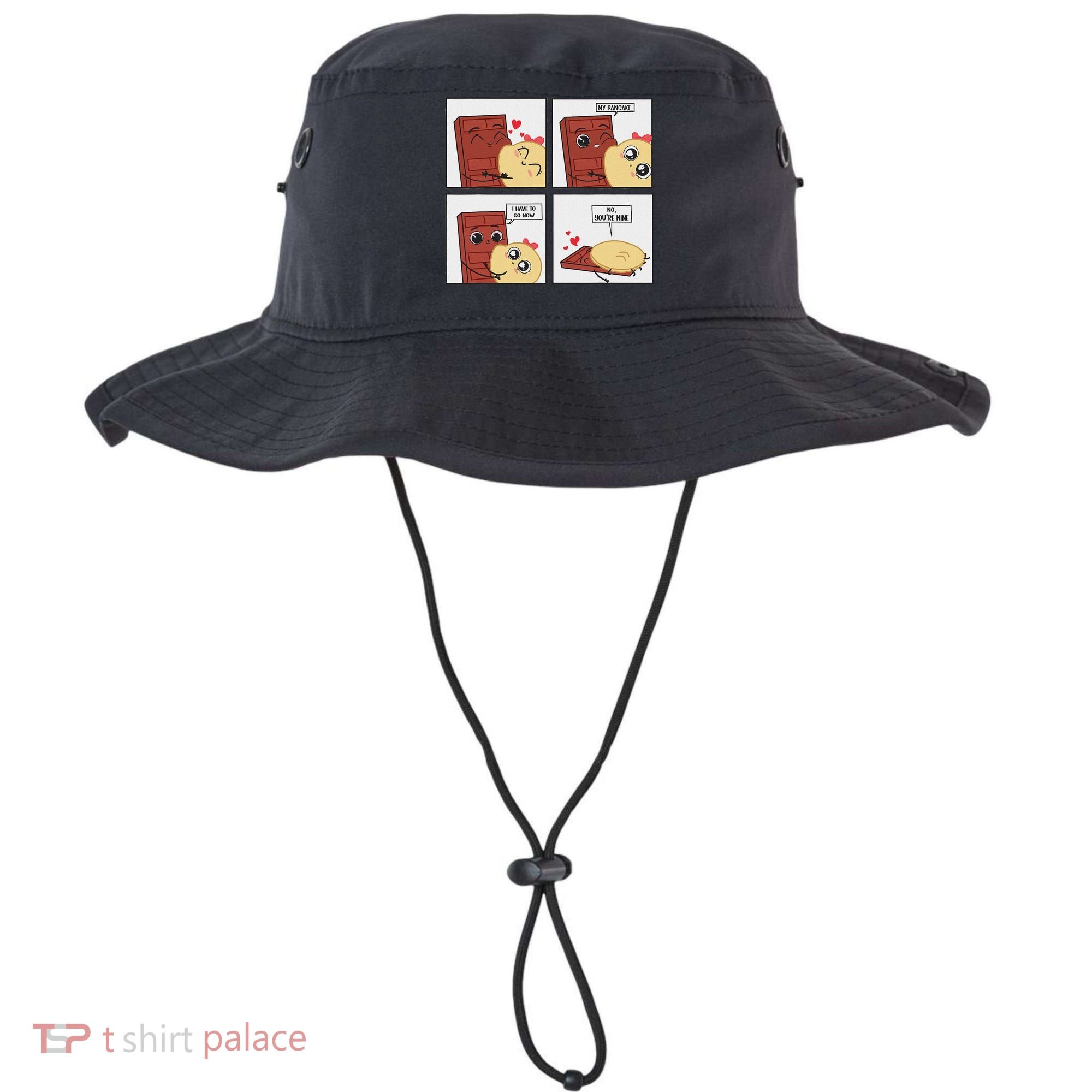 Funny Cute Couple Journey Choco And Pancake Romantic Lover Bucket Hat