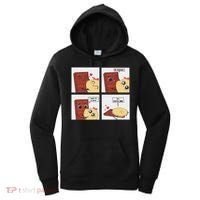 Funny Cute Couple Journey Choco And Pancake Romantic Lover Women's Hoodie thumb 0