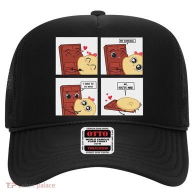 Funny Cute Couple Journey Choco And Pancake Romantic Lover Hat