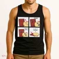 Funny Cute Couple Journey Choco And Pancake Romantic Lover Tank Top thumb 3