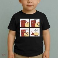Funny Cute Couple Journey Choco And Pancake Romantic Lover Toddler T-Shirt thumb 2