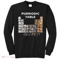 Funny Cat Chemistry Pun Periodic Table Sweatshirt thumb 0