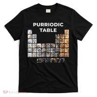 Funny Cat Chemistry Pun Periodic Table T-Shirt thumb 0