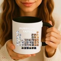 Funny Cat Chemistry Pun Periodic Table Coffee Mug thumb 3