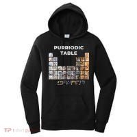 Funny Cat Chemistry Pun Periodic Table Women's Hoodie thumb 0