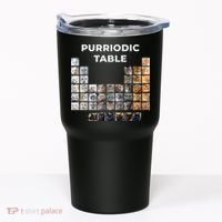 Funny Cat Chemistry Pun Periodic Table Tumbler thumb 0