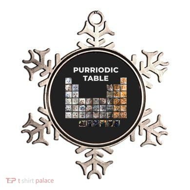Funny Cat Chemistry Pun Periodic Table Ornament