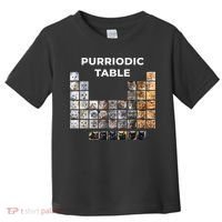 Funny Cat Chemistry Pun Periodic Table Toddler T-Shirt thumb 0
