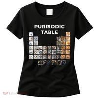 Funny Cat Chemistry Pun Periodic Table Women's T-Shirt thumb 0