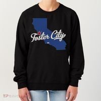Foster City California CA Map Women's Sweatshirt thumb 0