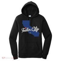 Foster City California CA Map Women's Hoodie thumb 0