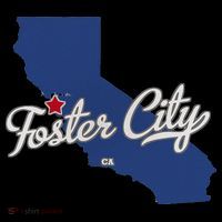 Foster City California CA Map Women's T-Shirt thumb 6