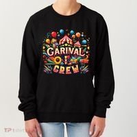 Funny Carnival Crew Circus Party Staff Costume Women's Sweatshirt thumb 0