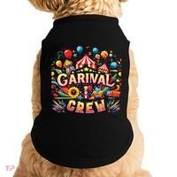 Funny Carnival Crew Circus Party Staff Costume Doggie Tank thumb 0