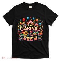 Funny Carnival Crew Circus Party Staff Costume T-Shirt thumb 0