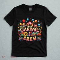 Funny Carnival Crew Circus Party Staff Costume T-Shirt thumb 5