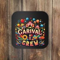 Funny Carnival Crew Circus Party Staff Costume Coaster thumb 0