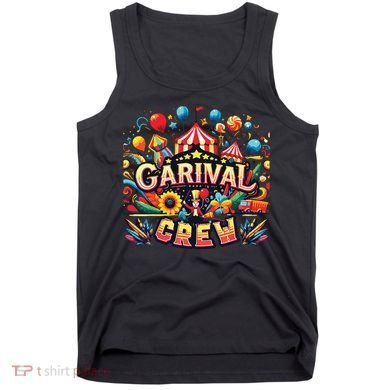 Funny Carnival Crew Circus Party Staff Costume Tank Top