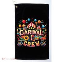 Funny Carnival Crew Circus Party Staff Costume Golf Towel thumb 0