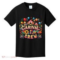 Funny Carnival Crew Circus Party Staff Costume Kids T-Shirt thumb 0