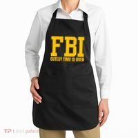 Fbi Costume Cutesy Time Is Over Dan Kash Meme Apron thumb 2