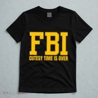 Fbi Costume Cutesy Time Is Over Dan Kash Meme T-Shirt thumb 5