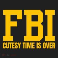 Fbi Costume Cutesy Time Is Over Dan Kash Meme Beanie thumb 2