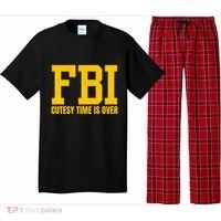 Fbi Costume Cutesy Time Is Over Dan Kash Meme Pajama Set thumb 0
