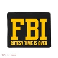 Fbi Costume Cutesy Time Is Over Dan Kash Meme Mousepad thumb 0