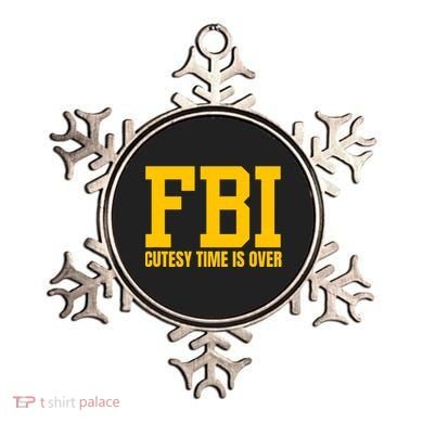 Fbi Costume Cutesy Time Is Over Dan Kash Meme Ornament