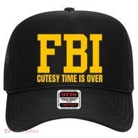 Fbi Costume Cutesy Time Is Over Dan Kash Meme Hat thumb 0
