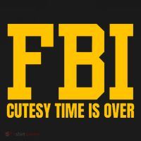 Fbi Costume Cutesy Time Is Over Dan Kash Meme Kids T-Shirt thumb 4