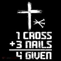 Funny Christian Cross Faith 1 Cross 3 Nails 4 Given Coffee Mug thumb 5