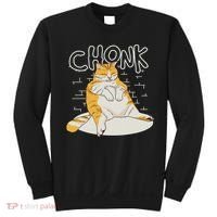 Fat Cat Chonk Scale Chonky Meme Chonker Cat Sweatshirt thumb 0