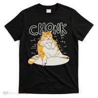 Fat Cat Chonk Scale Chonky Meme Chonker Cat T-Shirt thumb 0