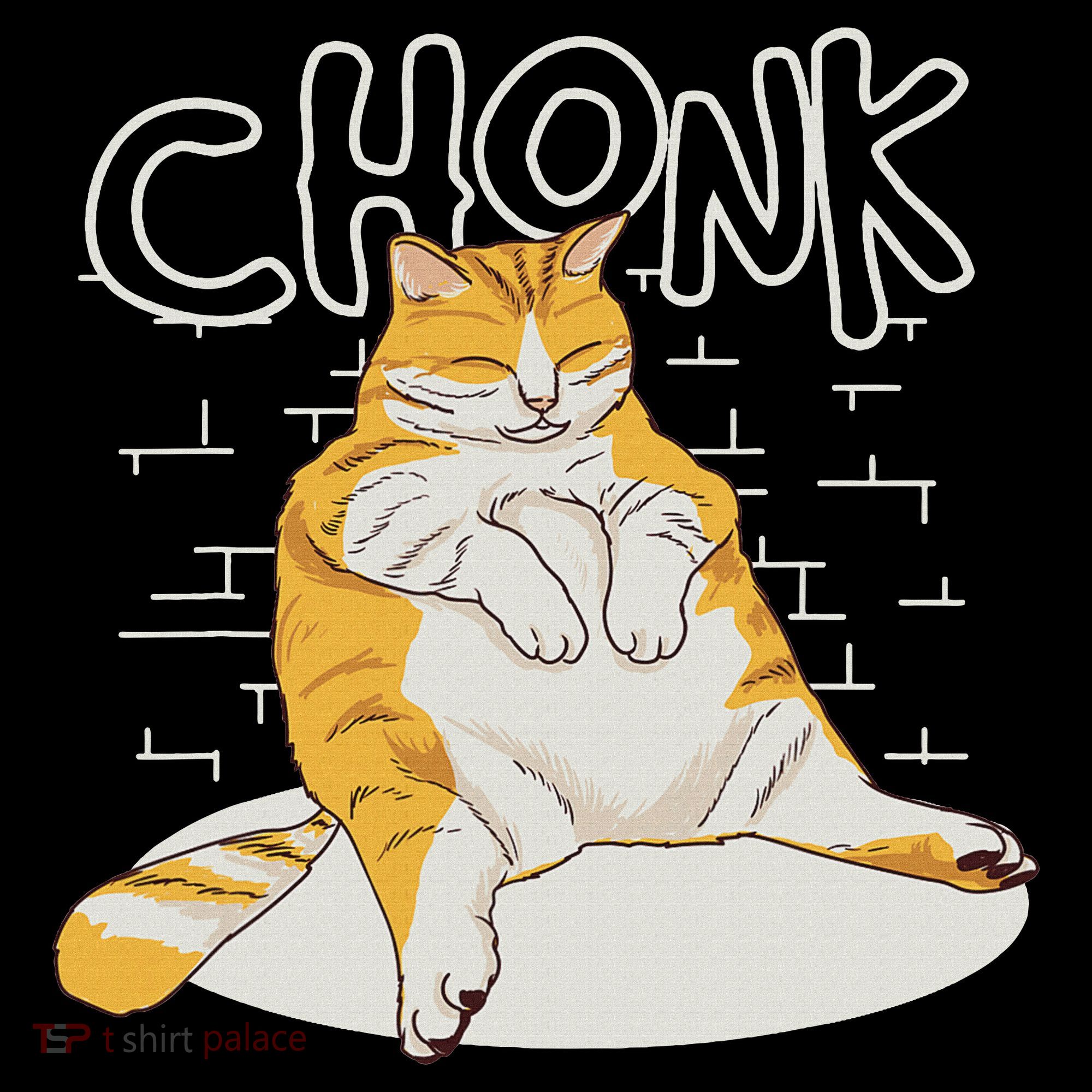 Fat Cat Chonk Scale Chonky Meme Chonker Cat Coaster