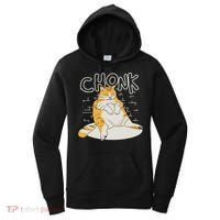 Fat Cat Chonk Scale Chonky Meme Chonker Cat Women's Hoodie thumb 0