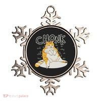 Fat Cat Chonk Scale Chonky Meme Chonker Cat Ornament thumb 0