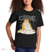 Fat Cat Chonk Scale Chonky Meme Chonker Cat Kids T-Shirt thumb 2