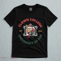 Funny Circus Clown College T-Shirt thumb 5