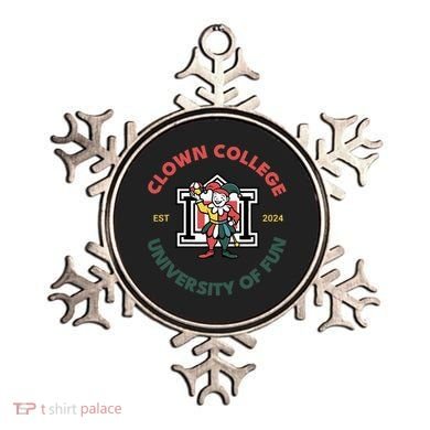 Funny Circus Clown College Ornament