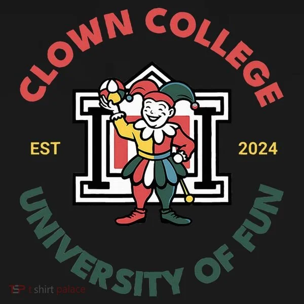Funny Circus Clown College Toddler Hoodie