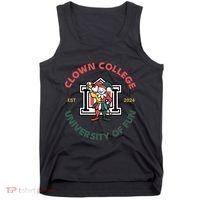 Funny Circus Clown College Tank Top thumb 0