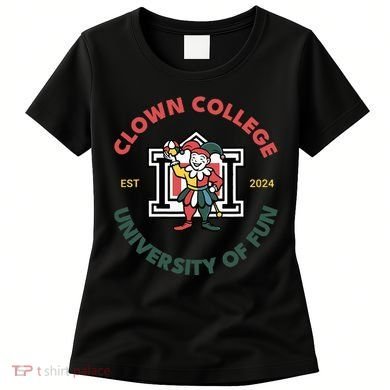 Funny Circus Clown College Women's T-Shirt