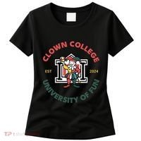 Funny Circus Clown College Women's T-Shirt thumb 0