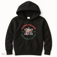 Funny Circus Clown College Kids Hoodie thumb 0