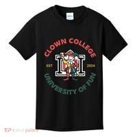 Funny Circus Clown College Kids T-Shirt thumb 0