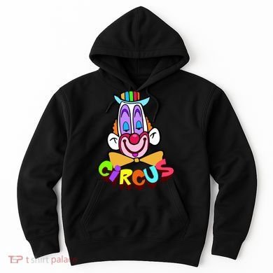 Funny Clown Circus Face Funny Retro Hoodie