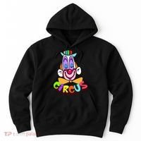Funny Clown Circus Face Funny Retro Hoodie thumb 0